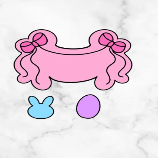 Easter Banner Cookie Cutters 2025 Collection {1}