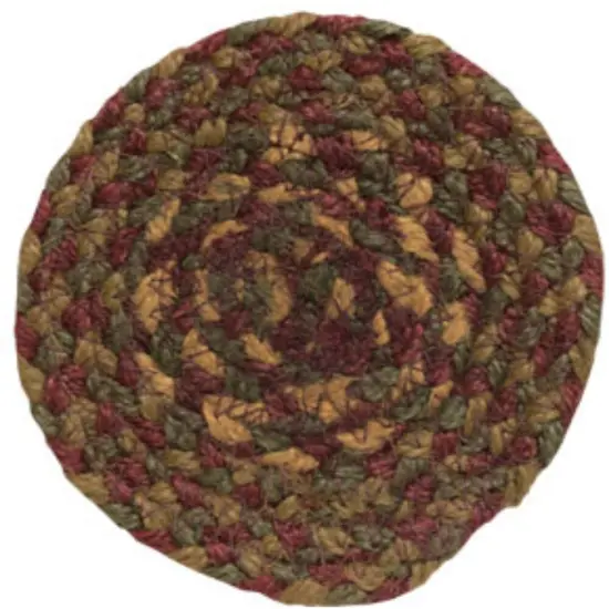 Cinnamon Braided Coaster {1}