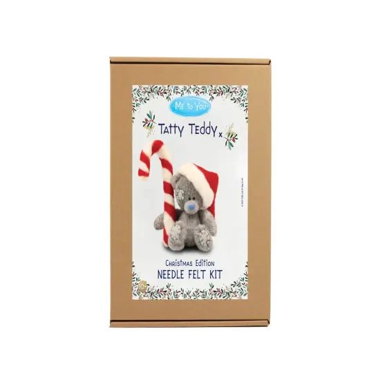 Felting Kit - Tatty Teddy Christmas Needle Felt Kit {5}