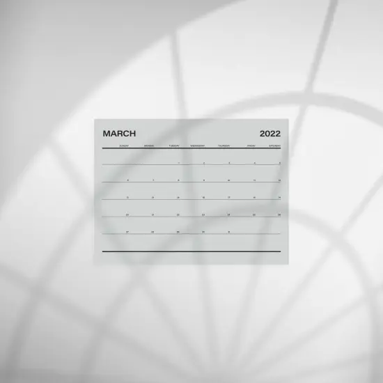 2022 Wall Art Calendar {4}