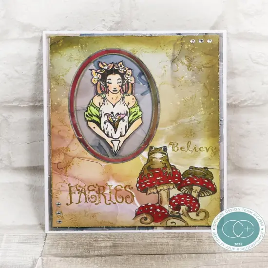 Craft Consortium Faeries Photopolymer Stamp Set-Sentiments {7}