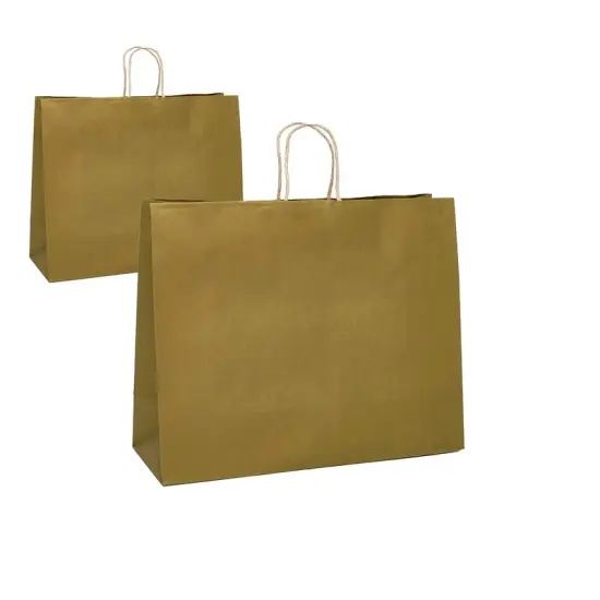 Metallic Shopping Bag Extra Large 16" x 6" x 18 1/2" {5}