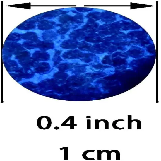 Sparkle Blue Foil Metallic Round Table Confetti Decor Circle Dots Mylar Table Scatter Confetti Wedding Bachelorette Under the Sea Ocean Theme Baby Shower Birthday Party Confetti Decorations, 60g {2}