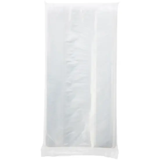 Plymor 6" x 3" x 12" (Pack of 100), 1 Mil Gusseted Plastic Bags {6}