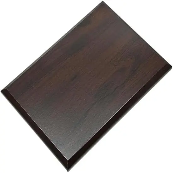 8 x 10 Inch Cherry Color DIY Blank Award Plaque {2}