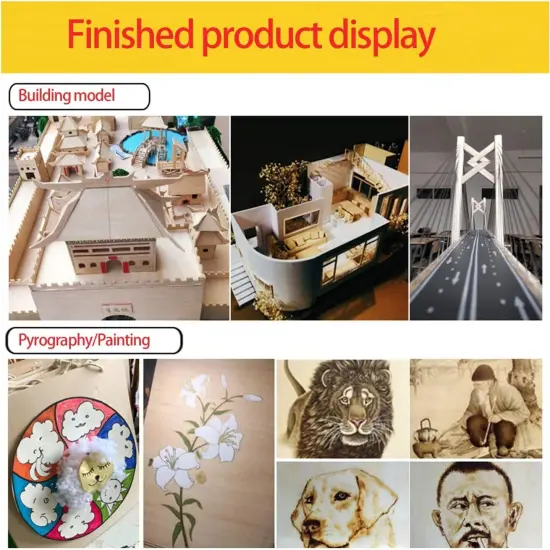 30 Pack Unfinished Wood {5}