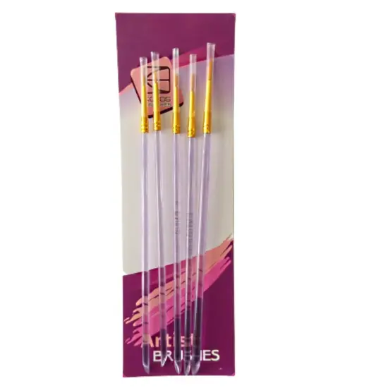 Kolos Set of paint brushes 7011. Synthetic Round. 5pc. {1}