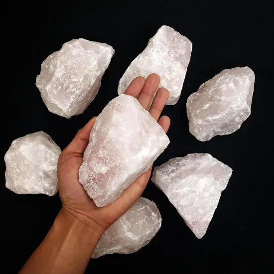 GIANT Rose Quartz Specimen {1}