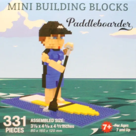 Mini Building Blocks - Paddleboarder {1}