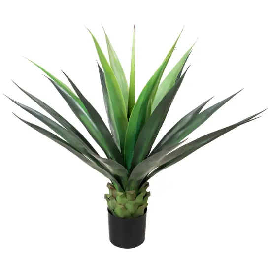 Northlight Artificial Sisal Potted Plant - 38" Green {3}