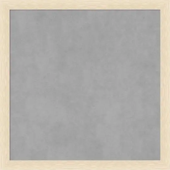 Warm Walnut Narrow Wood Framed Magnetic Board {1}