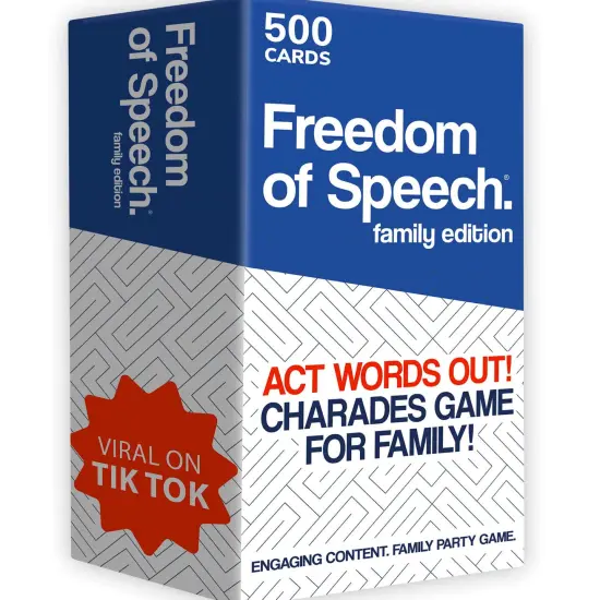 Board Game Freedom of Speech Family Edition - Guess The Word {1}
