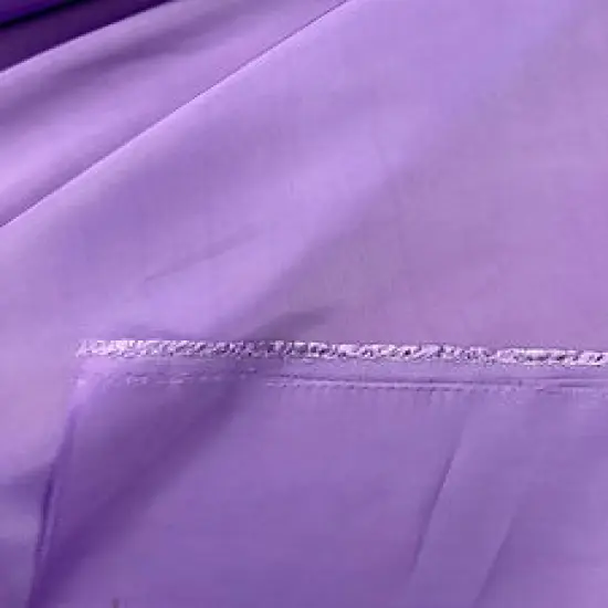 1 Yard Aro Crisp Dark Lavender Taffeta Elegant Polyester Fabric 58/59" Wide {2}