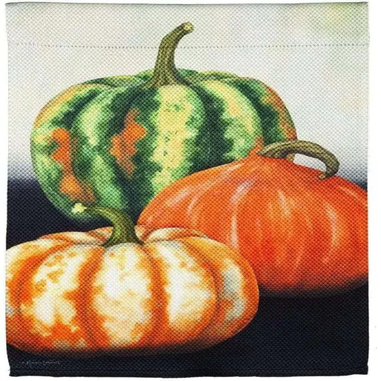 Still Life Gourds Garden Flag 2 Sided Textured {2}