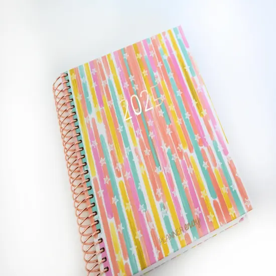2025 Planner - Horizontal Layout, Spiral Bound - "Stars & Stripes" (#110) {3}