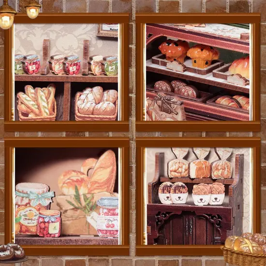 DIY Book Nook Kit - Mrs. Hunt Bakery {5}