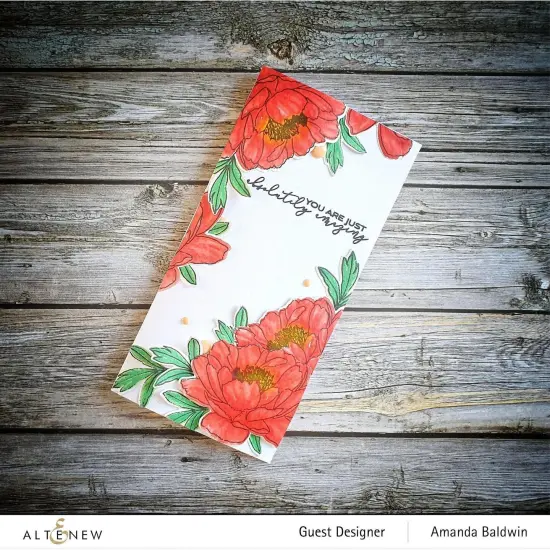 Build-A-Flower: Hawaiian Coral Layering Stamp & Die Set {5}