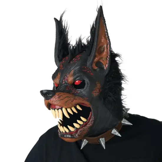 Hell Hound Ani-Motion Adult Costume Mask {1}