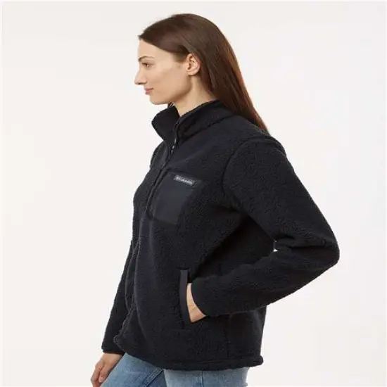 Columbia&reg; Women's West Bend Full Zip Jacket Chalk {5}