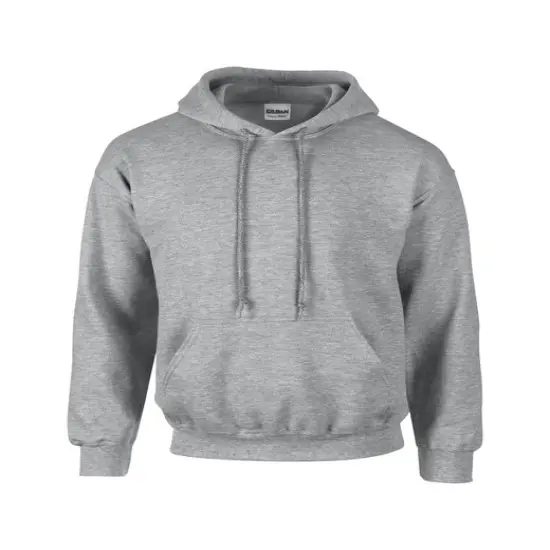Gildan&reg; Unisex Heavy Blend Long Sleeve Hooded Sweatshirt SPORT GREY {1}