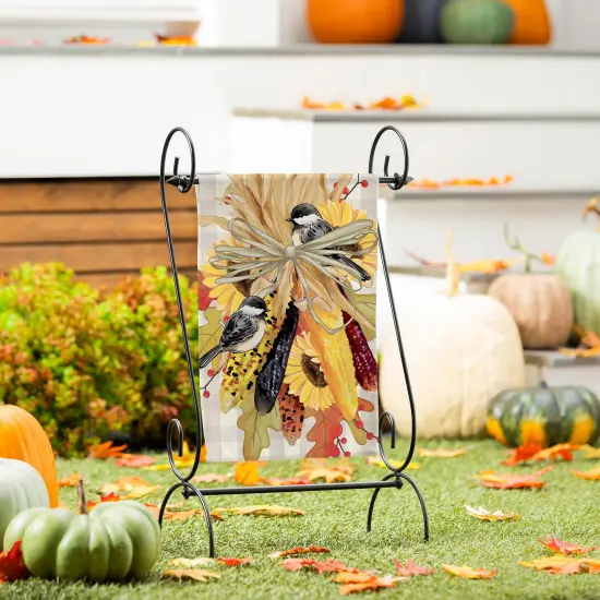 Ornamental Corn 2 Sided Garden Flag {2}