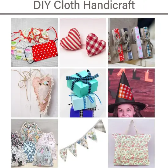 8 Pieces 18" x 22" (46cm x 56cm) Cotton 100% Floral Printed Sewing Supplies Fabric {4}