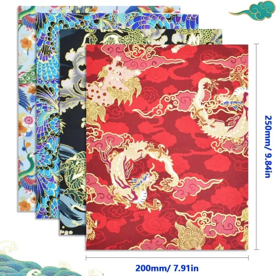 30 Pcs Cotton Quarters Fabric Bundle - 8" x 10" {2}