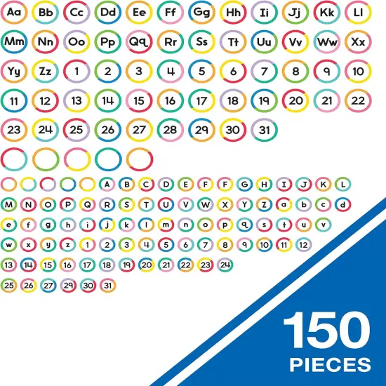 150-Piece Cutout Letters {3}