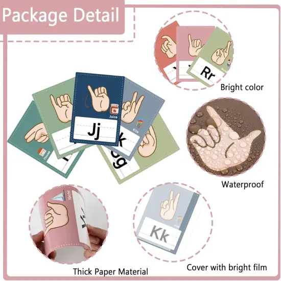 American Sign Language Flash Cards {2}