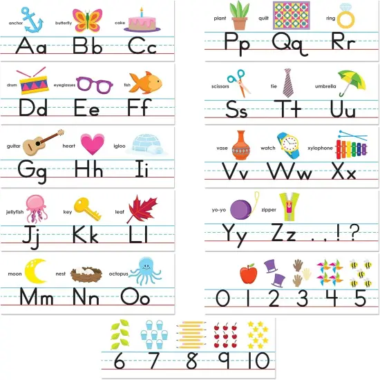 Alphabet Line for Classroom Wall (Each 24 inch x 8.5 inch) {1}