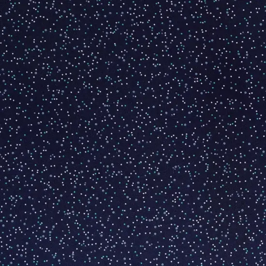 Mook Fabrics Dotted Cotton Fabric [108 in. Wide] - By The Yard Pageant Blue {1}