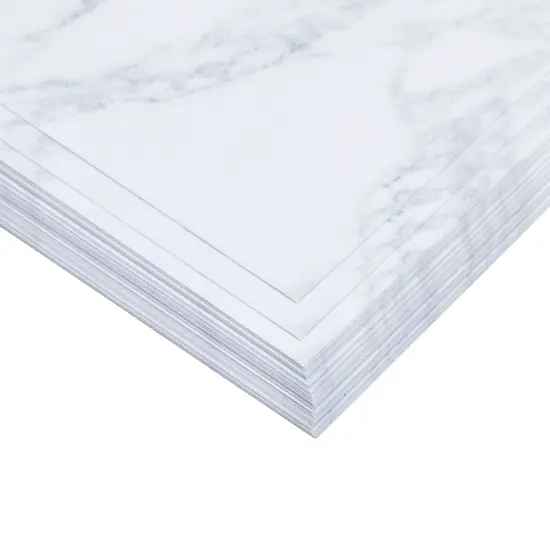 Decorative Marble Paper, Fancy Printer-Friendly Stationery for Resume, Certificate, and Menu (Letter Size, 8.5x11 Inches, 48 Sheets) {5}