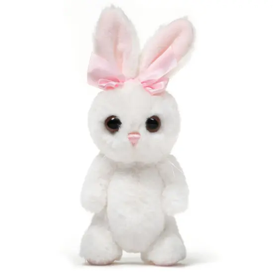 Bearington Bunni Big Head Bunny The Stuffed Bunny Plush, 8 Inch White Bunny Stuffed Animal {1}