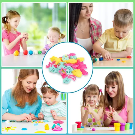 Play Dough Tools & Cutters Set 40 Piece {5}