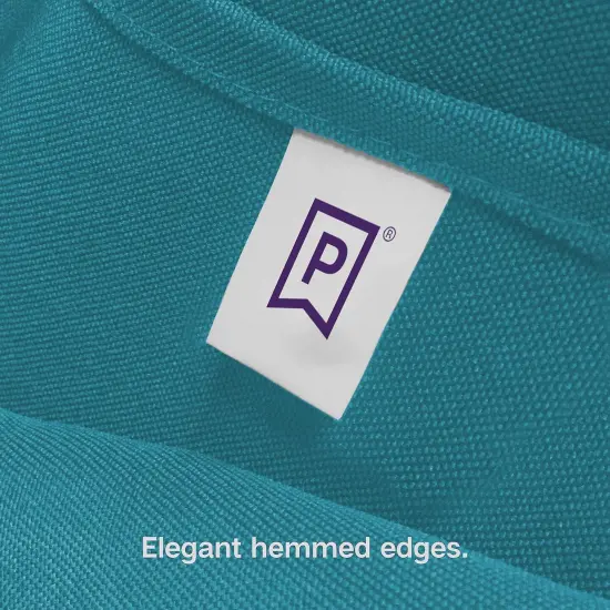 Square Tablecloth - 52 x 52 Inch Caribbean Table Cloth for Small Square or Round Tables - Heavy Duty Washable Fabric - for Buffet Table, Holiday Party, Dinner, Wedding & Baby Shower {5}