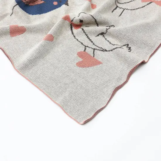 Cotton Knitted Birds Playmat {2}