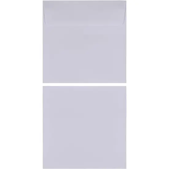 60 Pack White Square Envelopes, 5.5 x 5.5 Square Flap Envelopes for Invitations, Announcements, Photos, Weddings, & Thank You Notes, 120 GSM Paper {5}