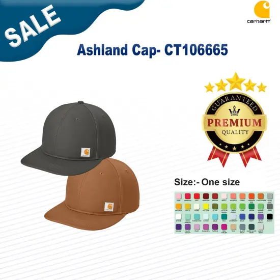 Carhartt&reg; Ashland Cap Black {3}