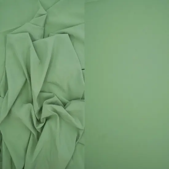 1 Yard Drapery Fabric Peach Skin Solid Stretch Woven Soft Brushed 57/58" Width LIME {6}