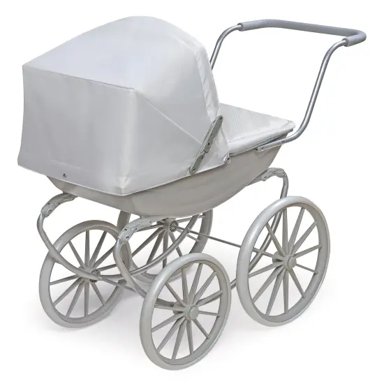 Badger Basket London Doll Pram - Executive Gray {5}
