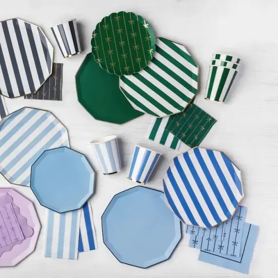 SKY BLUE SIGNATURE SMALL PLATES {2}