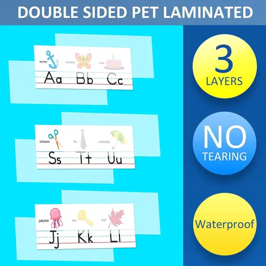 Alphabet Line for Classroom Wall (Each 24 inch x 8.5 inch) {2}