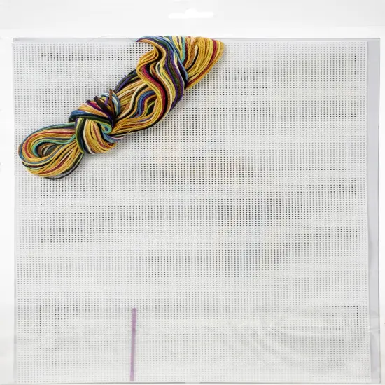 Design Works Plastic Canvas Ornament Kit 3"X4" Set Of 6-Medieval Angels {2}