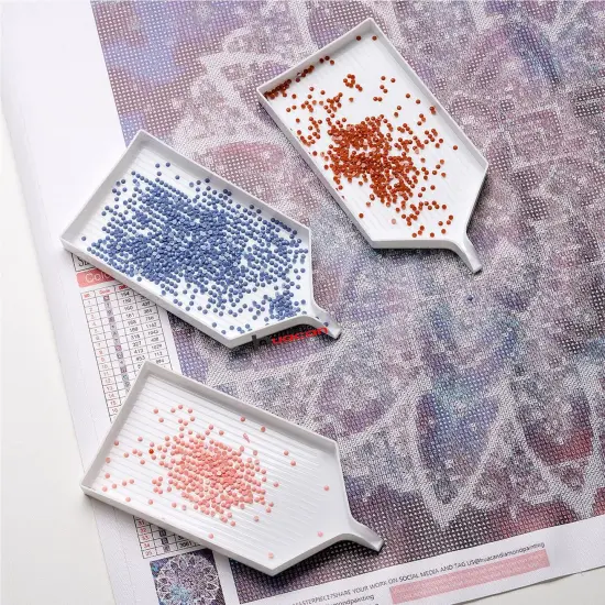 3pcs Large Diamond Painting Trays, Diamond Painting Accessories and Tools Kits for Adults {4}
