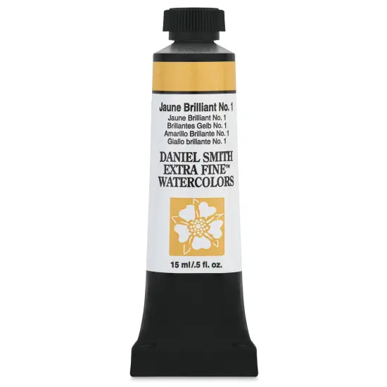 Daniel Smith Extra Fine Watercolor - Jaune Brilliant 1, 15 ml Tube {1}