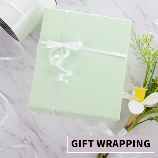 White Curling Ribbon 1/5 Inch Balloon String Ribbon Thin Ribbon for Art Crafts Gift Wrapping {4}