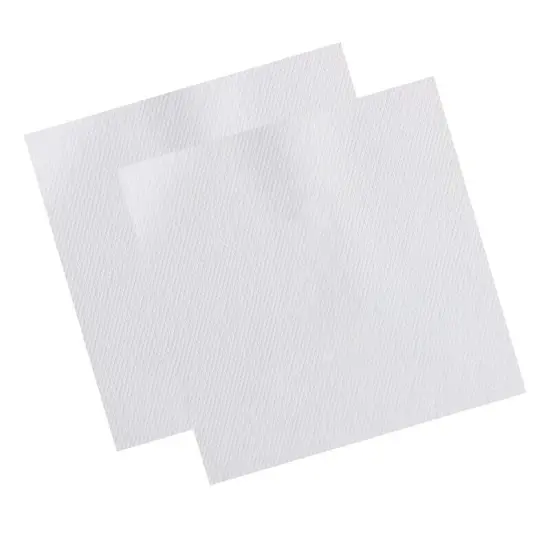 Micro Poly Stretch White PFP Fabric {4}