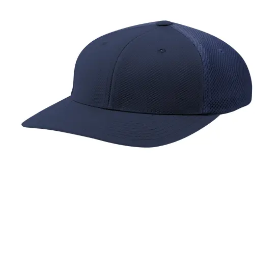 Sport-Tek&reg; Flexfit Air Mesh Back Cap True Navy/ True Navy {1}