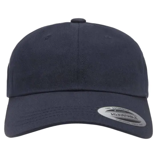 YP Classics&reg; Adult Low-Profile Cotton Twill Dad Cap NAVY {1}