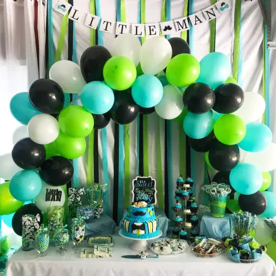 Balloon Clips(120 pcs), Tinabless Balloon Connectors for Decor Balloon Arch, Balloon Column Stand and Balloon Flowers {4}